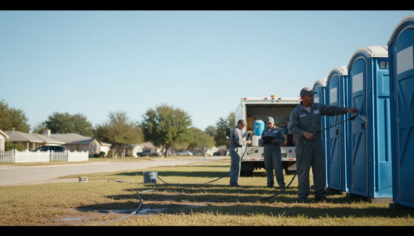 Long-Term Portable Toilet Rental in New Lisbon, WI near me